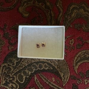 Saks fifth Avenue Amethyst earrings